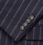 Massimo Alba - Navy Unstructured Pinstriped Wool Blazer - Men - Navy