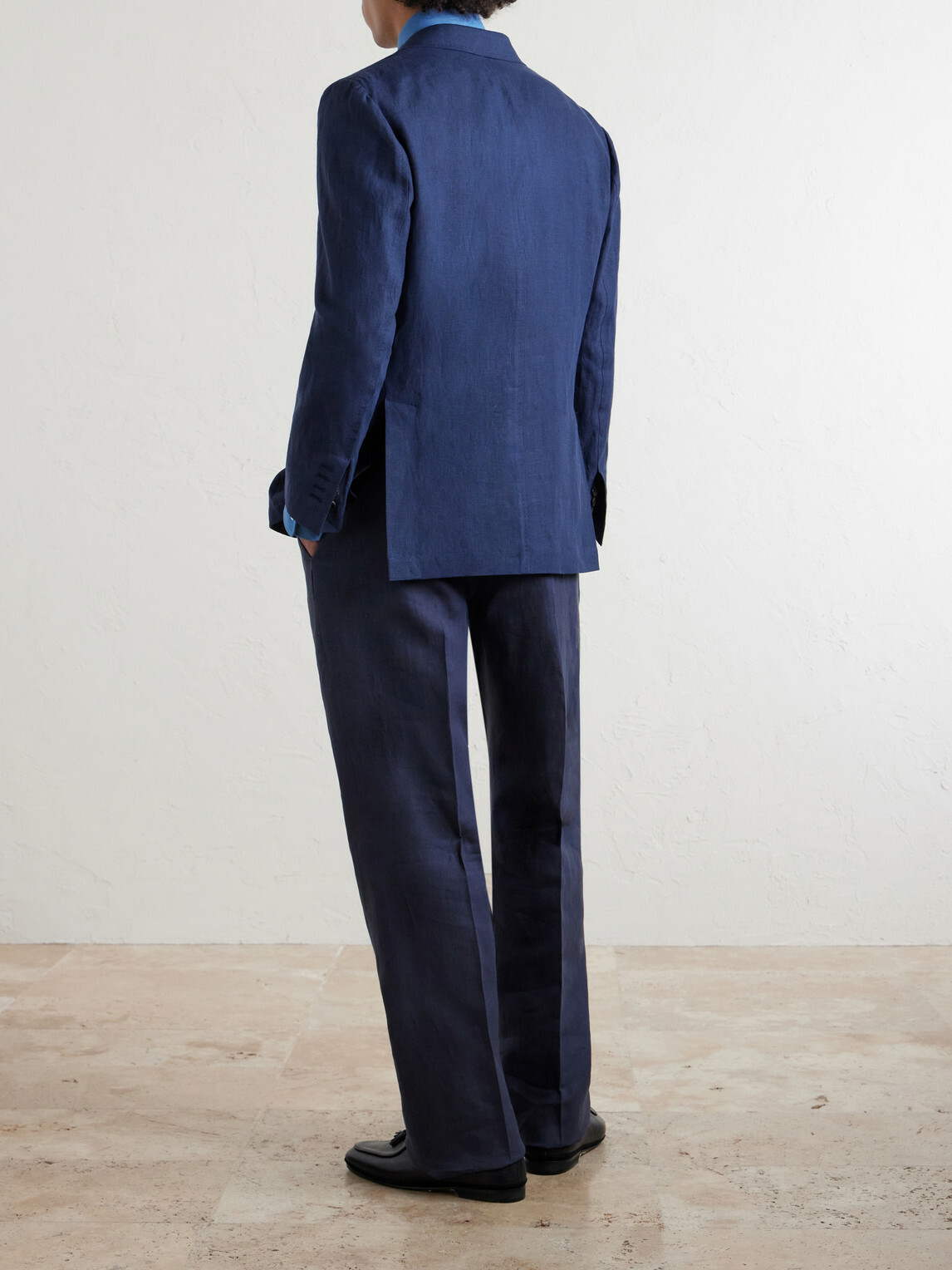 Rubinacci - Linen Suit Jacket - Blue