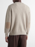 FrizmWORKS - Ribbed Wool-Blend Sweater - Neutrals