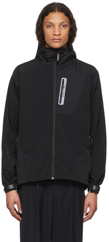 Photo: and Wander Black Stretch Shell Jacket