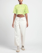 Shoe Womens T-shirt Lime in Green