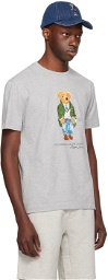 Polo Ralph Lauren Gray Polo Bear T-Shirt
