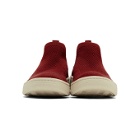 Lemaire Red Veja Edition Aquashoe V-Knit Bastille Sneakers