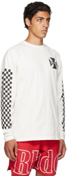 Rhude SSENSE Exclusive Off-White Long Sleeve T-Shirt