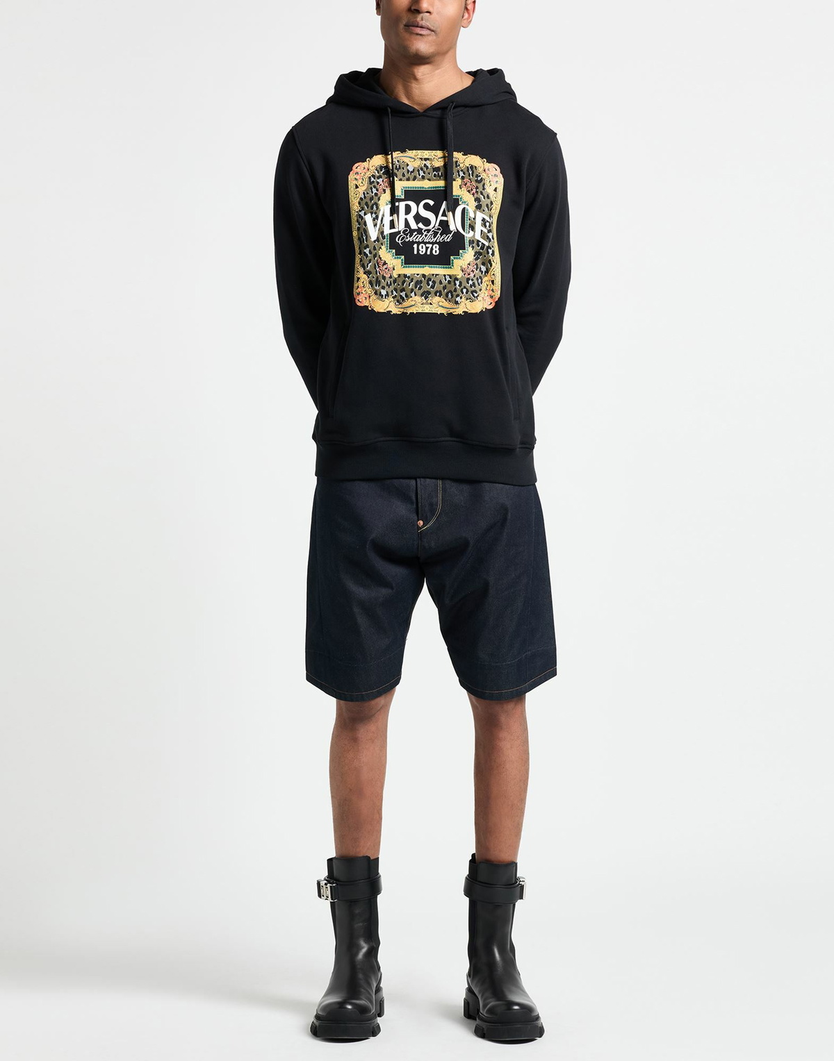 Versace Mens Sweatshirt in Black