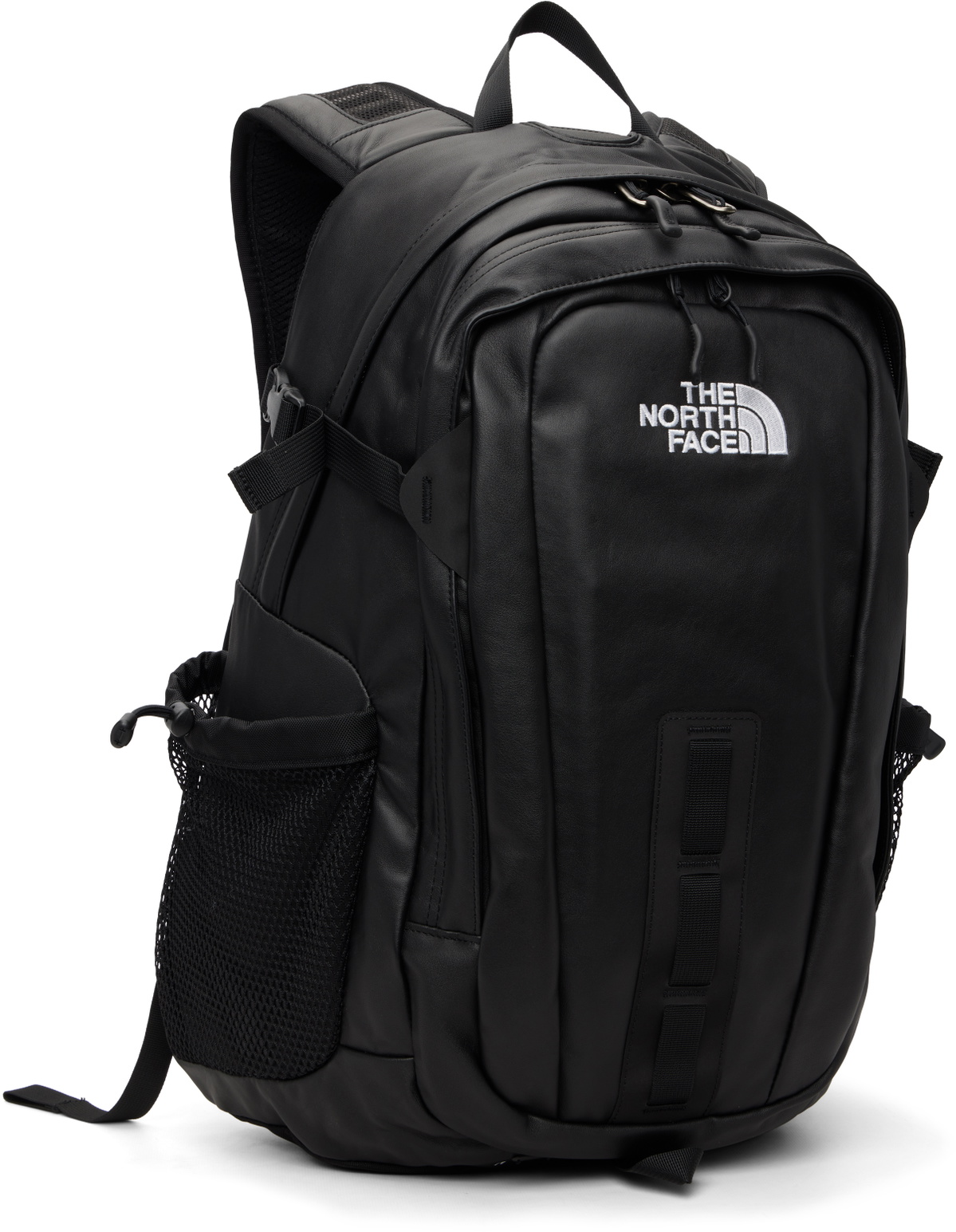 The North Face Black 'Leather Pack' Hot Shot Backpack