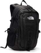 The North Face Black 'Leather Pack' Hot Shot Backpack