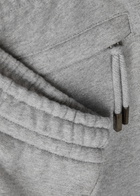 Jacquemus Le Jogging Logo Cotton Sweatpants Grey
