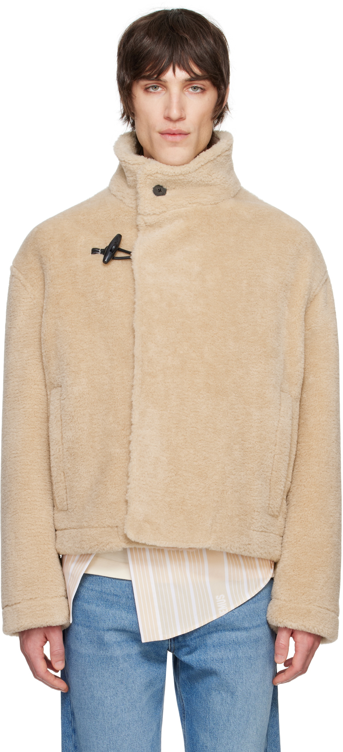 JACQUEMUS Beige 'The Fernando' Jacket Jacquemus