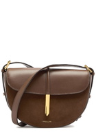 Demellier Tokyo Saddle Leather Cross-body bag - Dark Brown - One Size