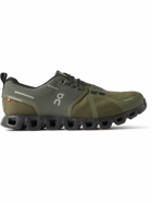 ON - Cloud 5 Waterproof Rubber-Trimmed Mesh Sneakers - Green