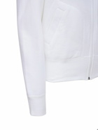 COMME DES GARÇONS PLAY - Logo Cotton Jersey Zip Sweatshirt Hoodie