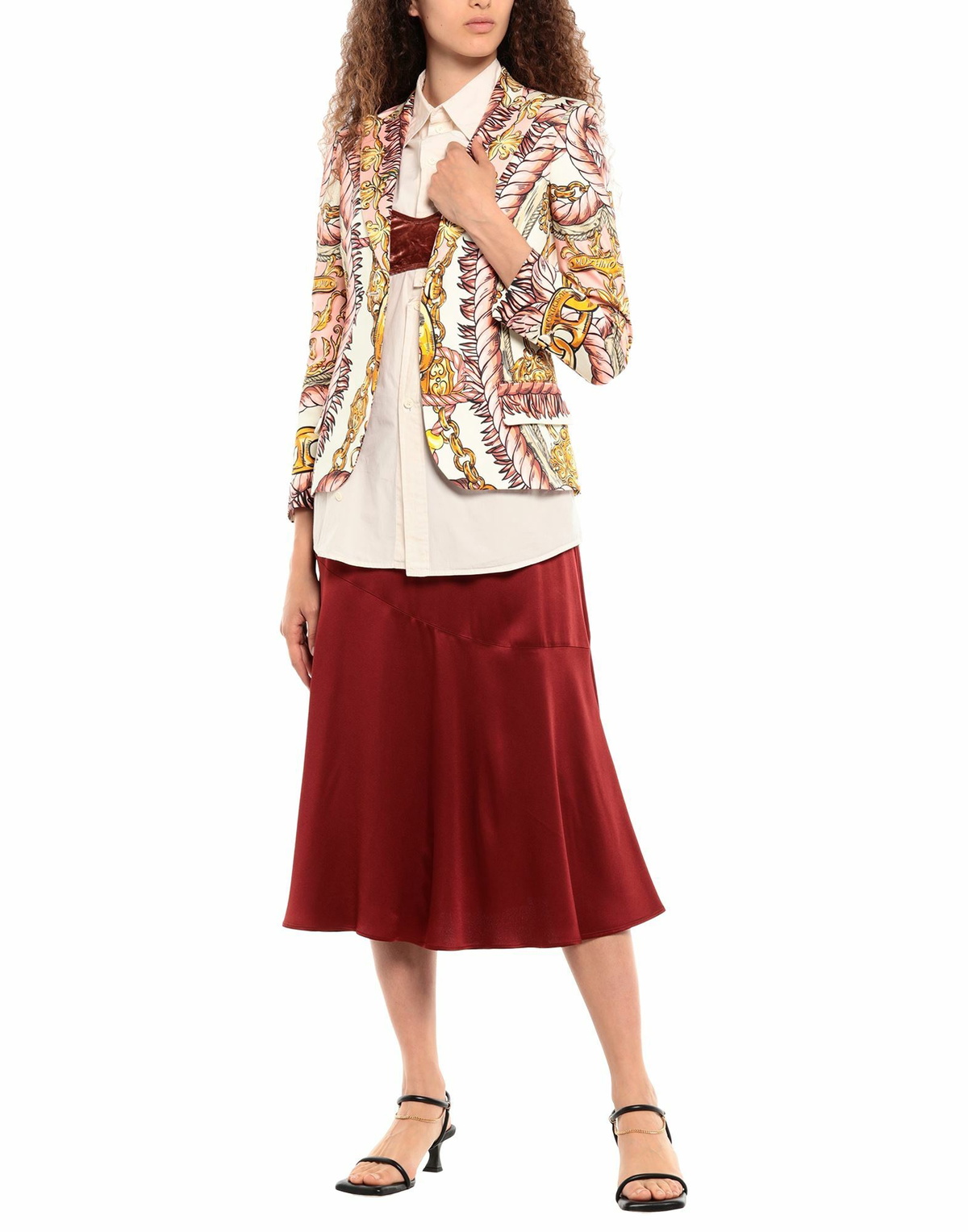 Moschino Womens Blazer in Pink