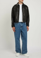 Picante Leather Jacket Black