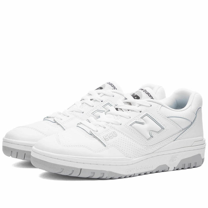 Photo: New Balance Men's BB550PB1 Sneakers in White