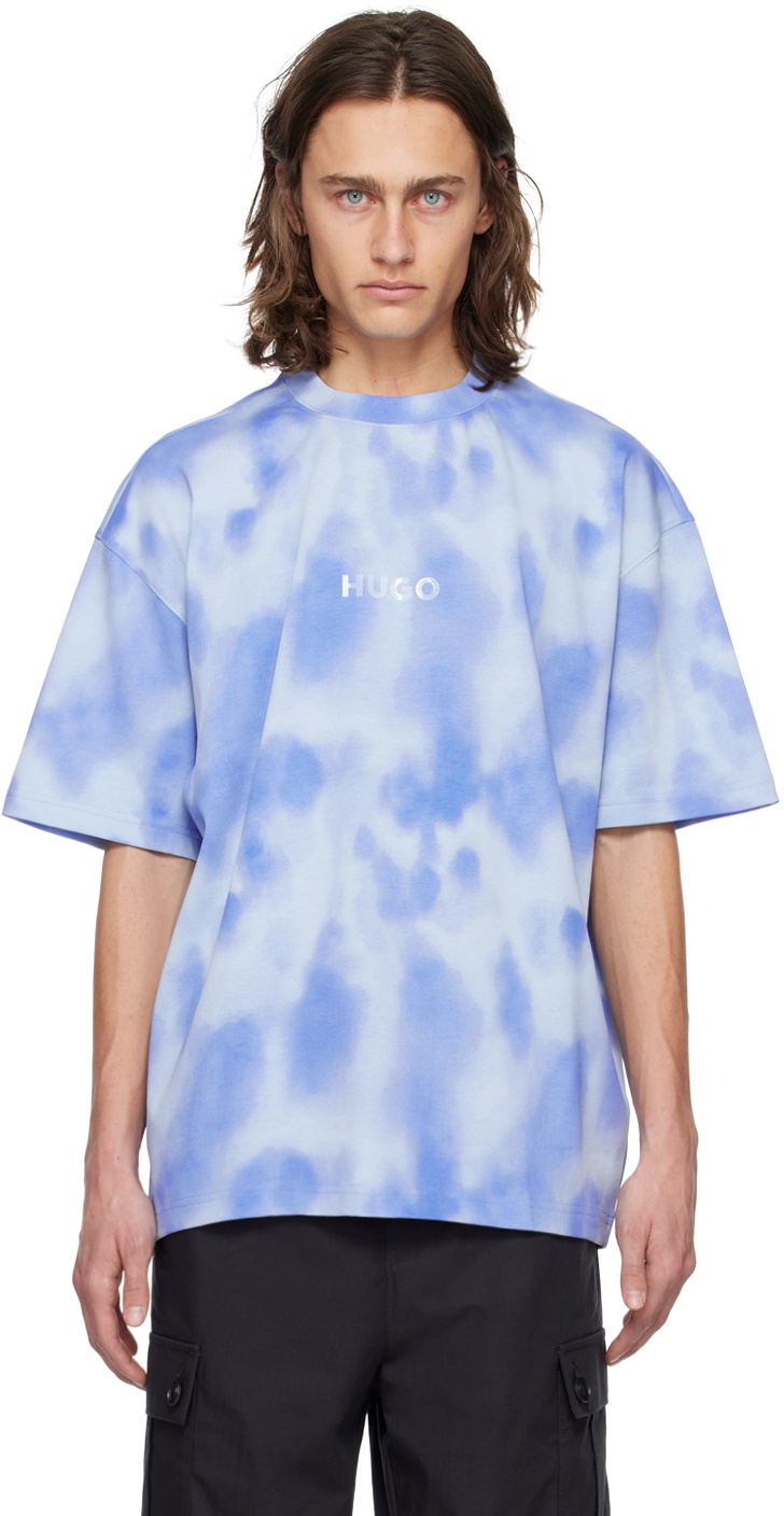 Photo: Hugo Blue Printed T-Shirt