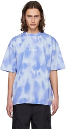 Hugo Blue Printed T-Shirt
