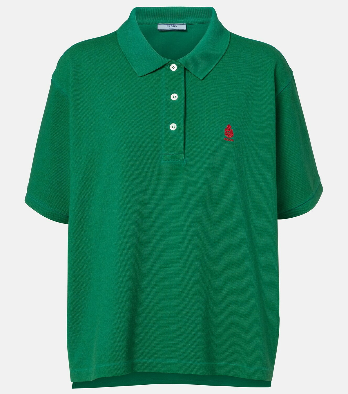 Prada Cotton piqué polo shirt