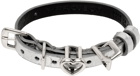 Y/Project Silver Y Heart Belt Bracelet
