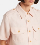 Loro Piana Annalisa linen shirt