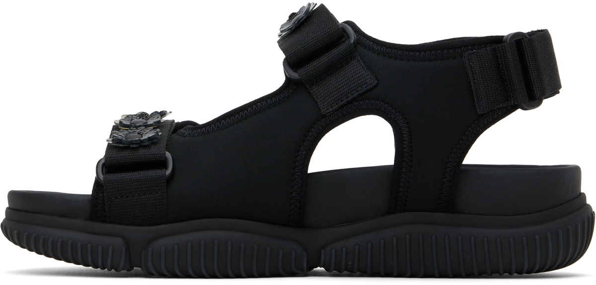Cecilie Bahnsen Black Valeria Sandals