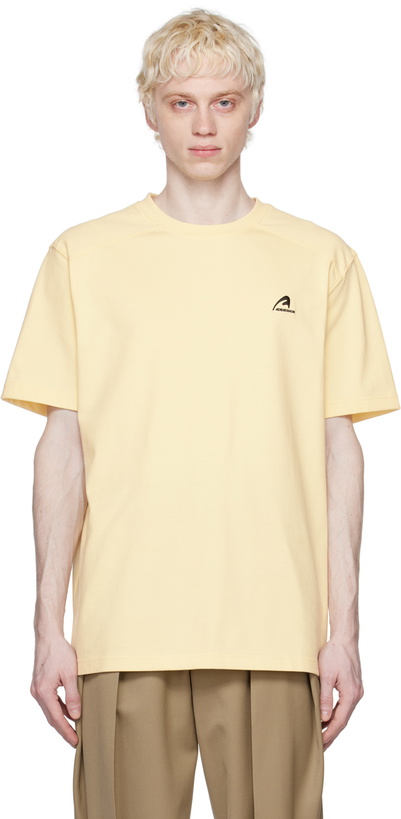 Photo: ADER error Yellow A-Peec T-Shirt