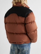 Moncler Genius - Palm Angels Nevin Quilted Padded Shell Down Jacket - Brown