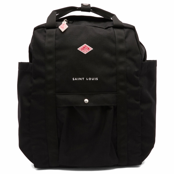 Photo: Danton Men's Saint Louis 2-Way Backpack in Black 