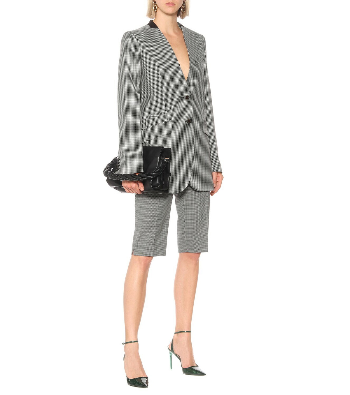 Givenchy Women Black Wool Blend Blazer main image 1