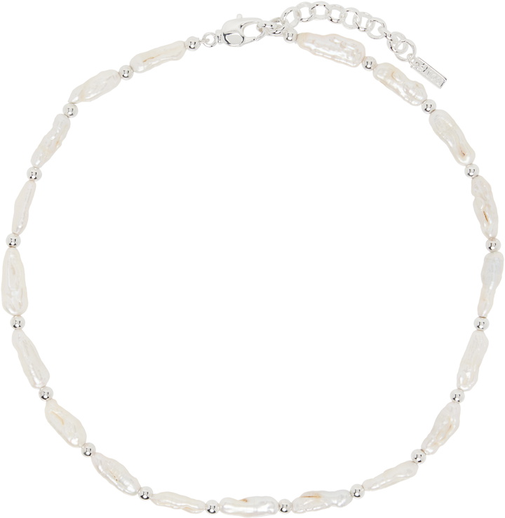 Photo: éliou Silver & White Sonder Necklace