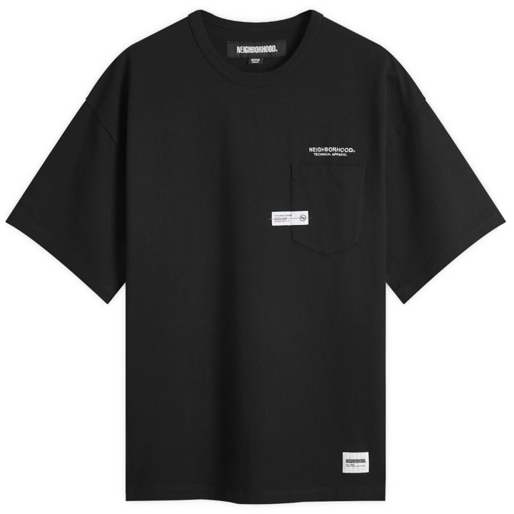 Photo: Neighborhood Men's Classic Pocket T-Shirt in Black