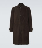 Kiton Leather overcoat