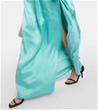 Stella McCartney Falabella embellished satin gown