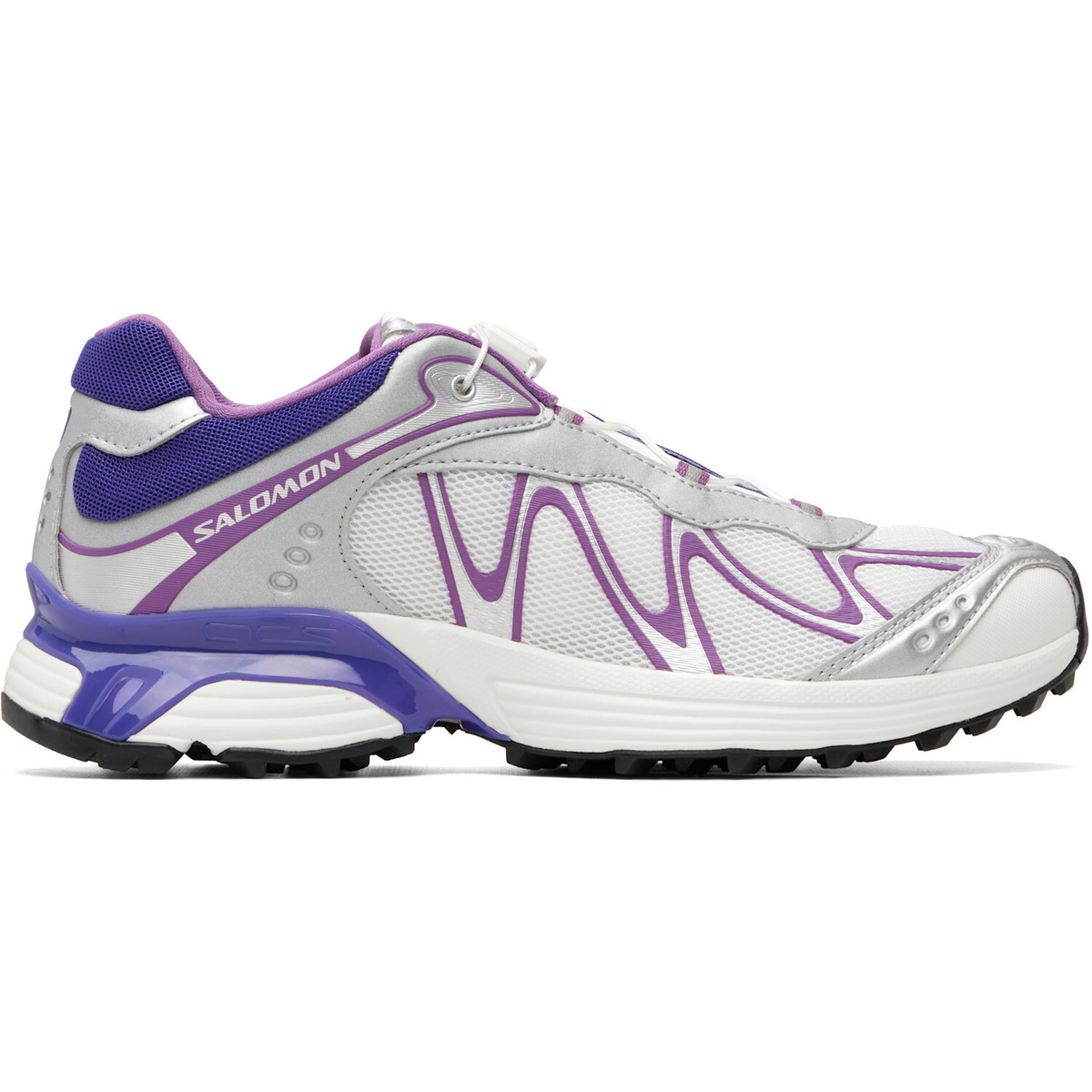Salomon Purple & Silver XT-Whisper Sneakers