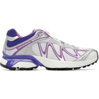 Salomon Purple & Silver XT-Whisper Sneakers