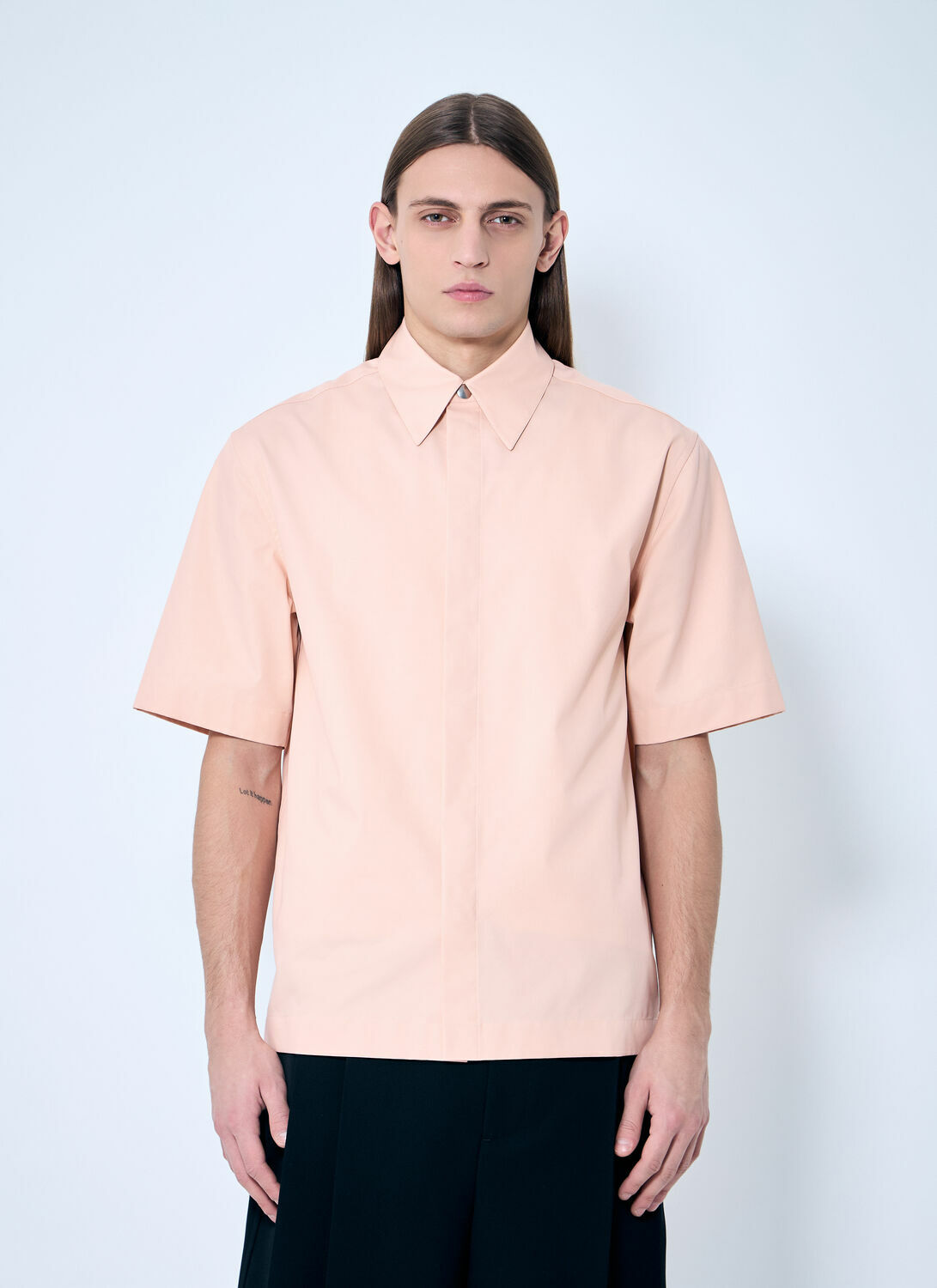 トップス JIL SANDER 22SS SHORT SLEEVE SHIRT Jil Sander Short-Sleeve Shirt Jil Sander