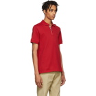 Burberry Red Core Polo