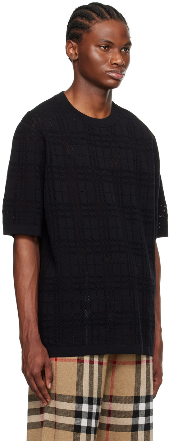 Burberry Black Oversized T-Shirt