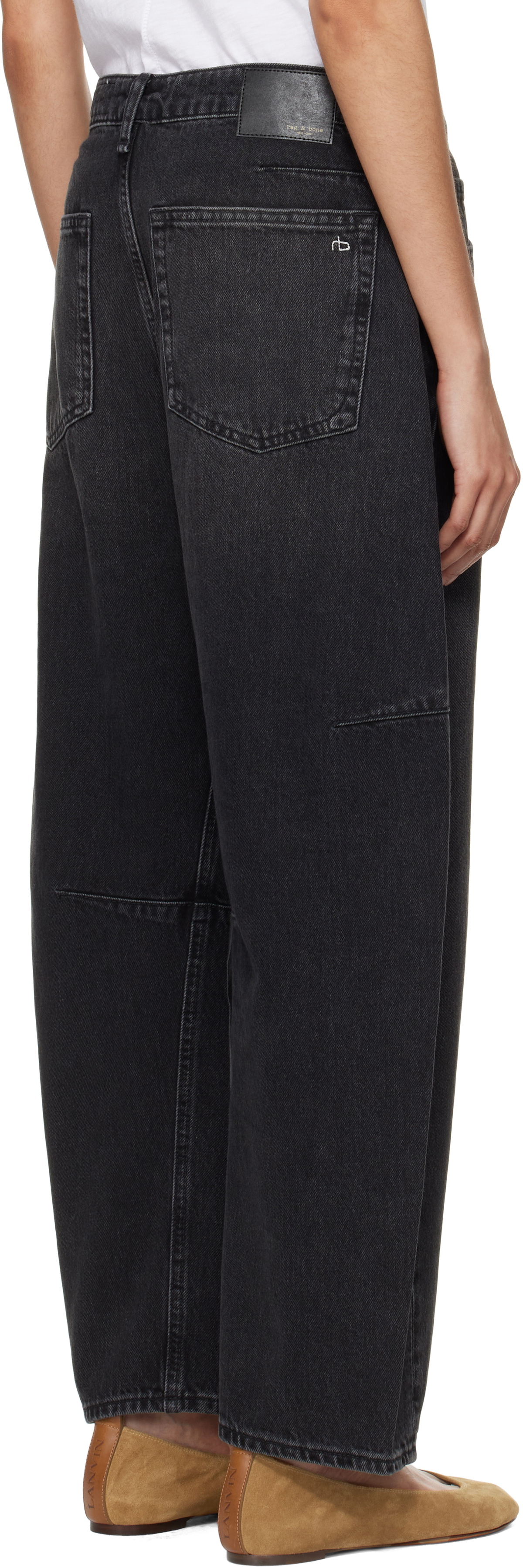 【BADBLOOD】Charlie Barrel Jeans - Black Charlie Barrel Jeans - Black – BADBLOOD TAIWAN