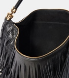Chloé Foulard fringed leather shoulder bag