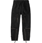 Cav Empt - Black Yossarian Tapered Cotton-Twill Cargo Trousers - Black