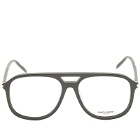 Saint Laurent Sunglasses Men's Saint Laurent SL 476 Optical Glasses in Black/Transparent