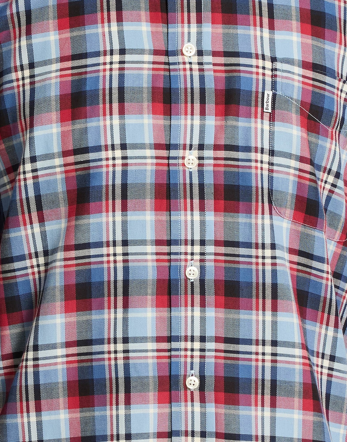 Barbour Mens Shirt Light in Blue