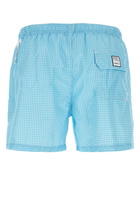 Fedeli Printed Polyester Swimming Shorts