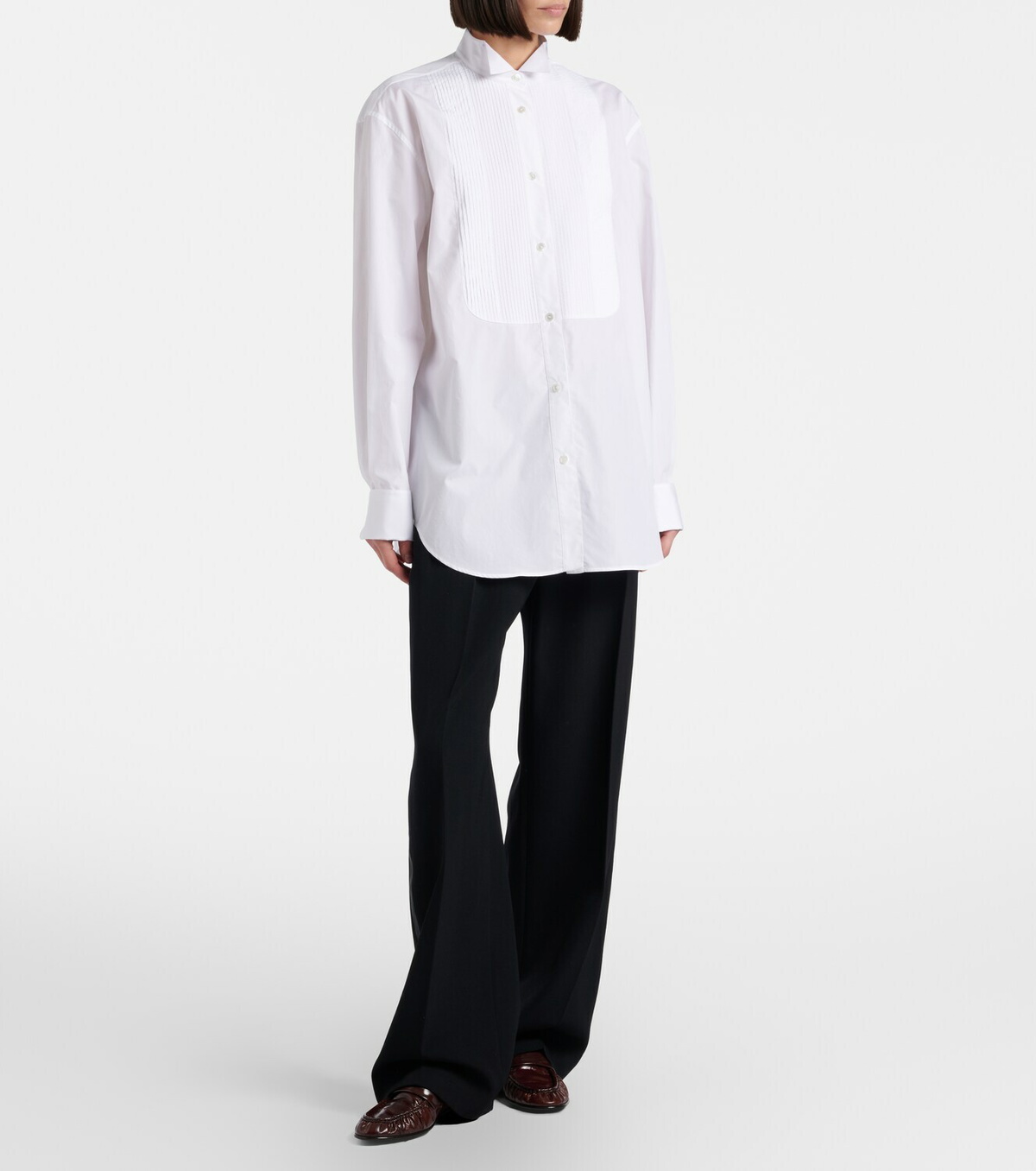 The Row Soft leather loafers