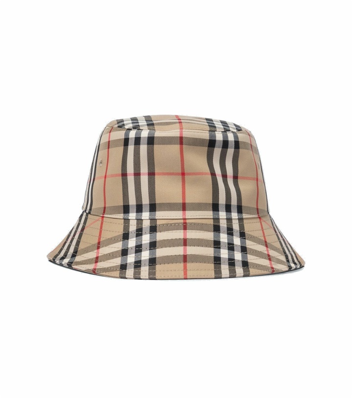 Photo: Burberry - Vintage check bucket hat