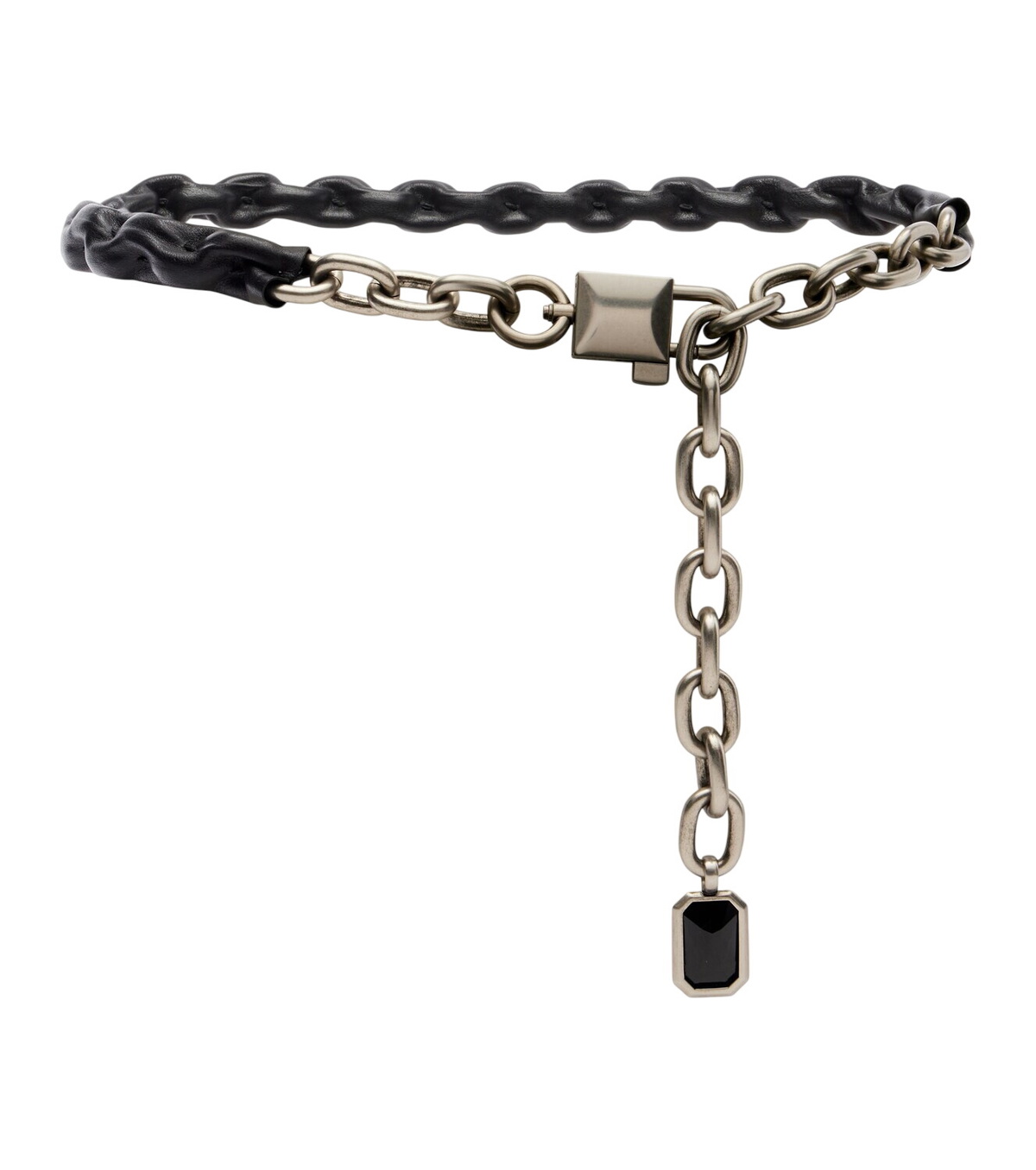 Dolce & Gabbana Black Silk Dotted Waist Tuxedo Belt Cummerbund main image 0