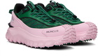 Moncler Green & Pink Trailgrip GTX Sneakers