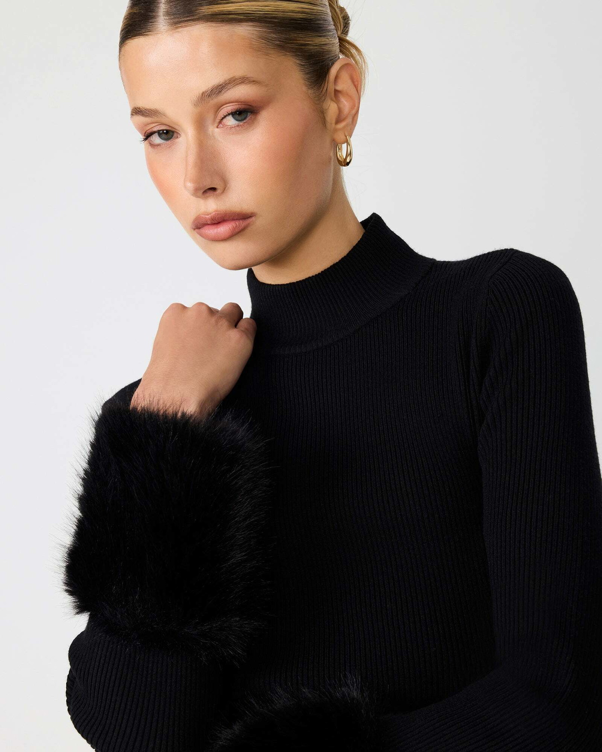 Steve Madden Riello Dress in Black