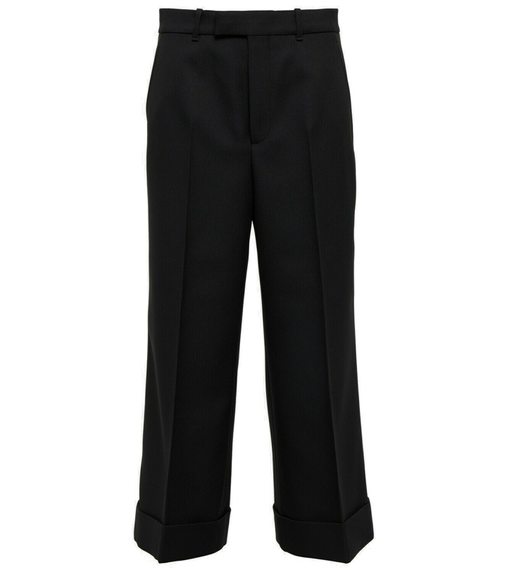 Photo: Gucci - High-rise cropped pants